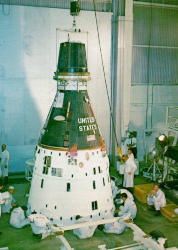 A photo of Gemini spacecraft