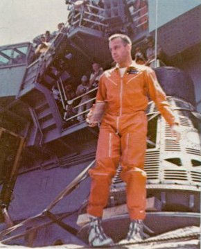 A photo of astronaut Shepard