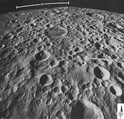 Figure 19 oblique view of Moon